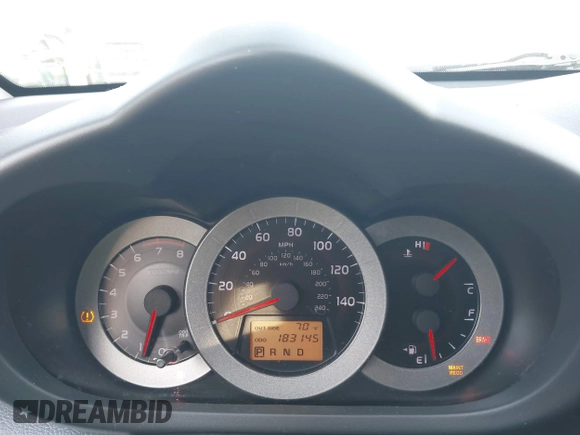 2007 Toyota RAV4 Sport with VIN JTMZK32V476007438, listed as a IAAI auction lot 41502417 with 183,145 mi miles and . Bid and sale history available at DreamBid. Image 7.
