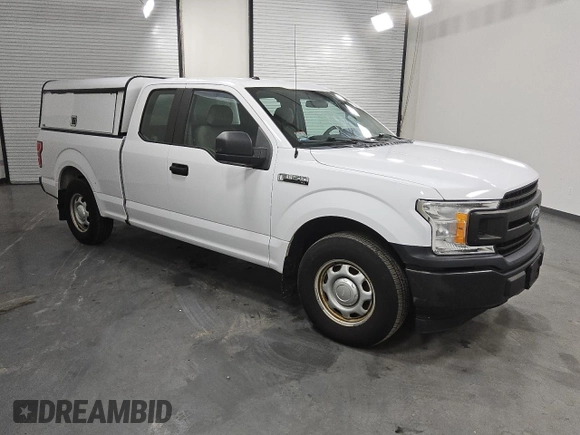 2018 Ford F-150 XL с VIN 1FTEX1CB3JKF05959, выставлен на аукционе Copart как лот 57160805 с пробегом 136 750 миль миль и Чистый • Clean title. История ставок и продаж доступна на DreamBid. Изображение 4.