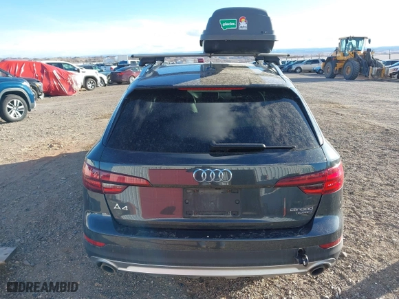 2018 Audi A4 allroad Premium Plus with VIN WA18NAF49JA232526, listed as a IAAI auction lot 41737332 with 98,441 mi miles. Bid and sale history available at carsss.com. Image 16.