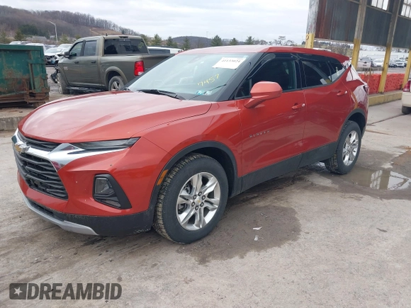 2021 Chevrolet Blazer LT с VIN 3GNKBHR4XMS567457, выставлен на аукционе IAAI как лот 41133024 с пробегом 48 422 миль миль и . История ставок и продаж доступна на DreamBid. Изображение 17.