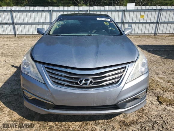 2015 Hyundai Azera Limited with VIN KMHFH4JG0FA480156, listed as a Copart auction lot 76272794 with 113,156 mi miles and Salvage Title. Bid and sale history available at carsss.com. Image 5.