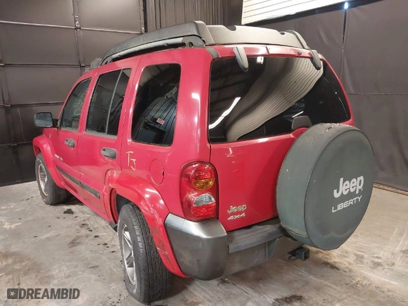 2004 Jeep Liberty Sport with VIN 1J4GL48K84W206909, listed as a IAAI auction lot 41465892 with 144,721 mi miles. Bid and sale history available at carsss.com. Image 3.