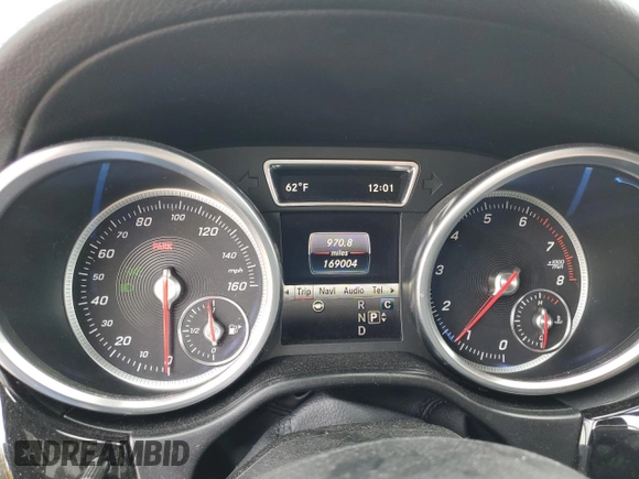 2017 Mercedes-Benz GLS with VIN 4JGDF6EE3HA825796, listed as a Copart auction lot 50591623 with 169,004 mi miles. Bid and sale history available at carsss.com. Image 9.