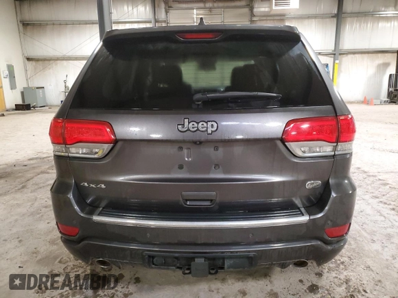 2015 Jeep Grand Cherokee Overland with VIN 1C4RJFCG5FC726086, listed as a Copart auction lot 42500475 with 113,031 mi miles and Clean Title. Bid and sale history available at carsss.com. Image 6.