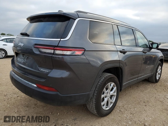 2023 Jeep Grand Cherokee Limited с VIN 1C4RJKBG4P8886474, выставлен на аукционе Copart как лот 53185335 с пробегом 32 553 миль миль и Чистый • Clean title. История ставок и продаж доступна на DreamBid. Изображение 3.