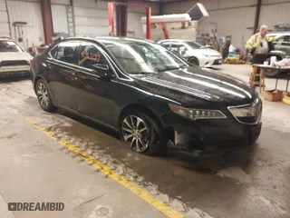 2015 Acura TLX with VIN 19UUB1F35FA023782, listed as a IAAI auction lot 41963193 with 152,651 mi miles. Bid and sale history available at carsss.com. Image 1.