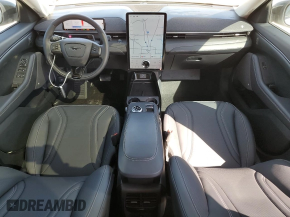 2024 Ford Mustang Mach-E Premium with VIN 3FMTK3R49RMA01586, listed as a Copart auction lot 74674944 with 3,055 mi miles and Salvage Title. Bid and sale history available at DreamBid. Image 8.