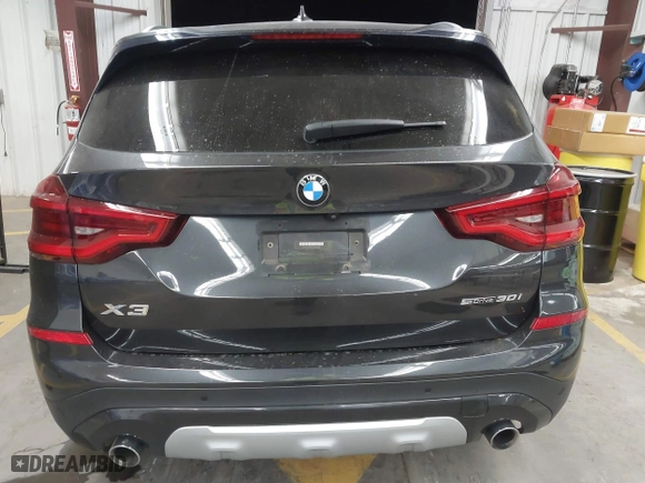 2020 BMW X3 sDrive30i with VIN 5UXTY3C05L9D14540, listed as a IAAI auction lot 41513178 with 58,229 mi miles. Bid and sale history available at carsss.com. Image 16.