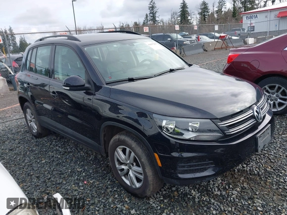 2016 Volkswagen Tiguan SE with VIN WVGBV7AX5GW511804, listed as a IAAI auction lot 41817295 with 75,831 mi miles and . Bid and sale history available at DreamBid. Image 14.
