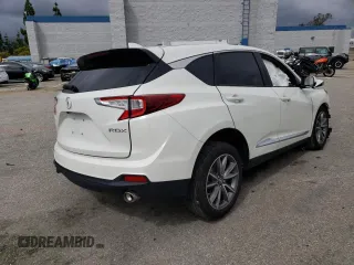 2019 Acura RDX w/Technology Pkg with VIN 5J8TC1H55KL012495, listed as a Copart auction lot 45476813 with 0 mi miles. Bid and sale history available at carsss.com. Image 3.