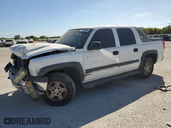 2003 Chevrolet Avalanche with VIN 3GNEK13T93G298292, listed as a Copart auction lot 76576004 with Not Provided miles and Salvage Title. Bid and sale history available at DreamBid. Image 1.