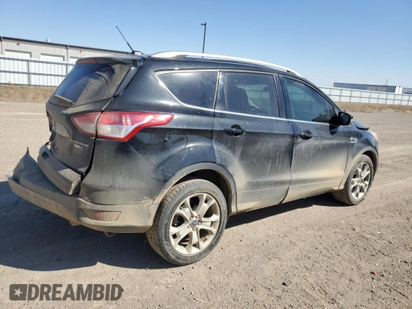 2014 Ford Escape Titanium with VIN 1FMCU9JXXEUC20324, listed as a Copart auction lot 49507305 with 129,090 mi miles and Salvage Title. Bid and sale history available at carsss.com. Image 3.