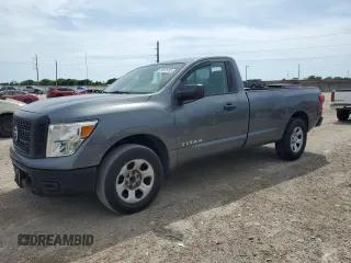 2017 Nissan Titan SV z VIN 1N6AA1R7XHN511427, wystawiony jako Copart lot #56975785 z przebiegiem 91 817 mil mil oraz Czysty tytuł • Clean title. Historia ofert i sprzedaży dostępna na DreamBid. Obrazek 1.