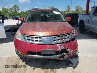 2007 Nissan Murano SL with VIN JN8AZ08W17W646257, listed as a IAAI auction lot 41935488 with 202,225 mi miles and . Bid and sale history available at DreamBid. Image 12.