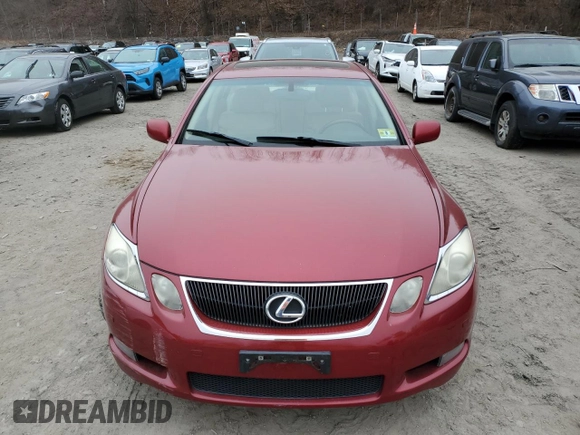 2006 Lexus GS 300 with VIN JTHCH96S160018887, listed as a Copart auction lot 86942974 with 196,725 mi miles and Non Repairable. Bid and sale history available at DreamBid. Image 5.