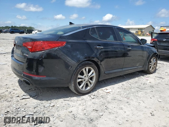 2013 Kia Optima EX with VIN 5XXGN4A77DG176339, listed as a Copart auction lot 61383295 with 144,799 mi miles and Salvage title. Bid and sale history available at DreamBid. Image 3.