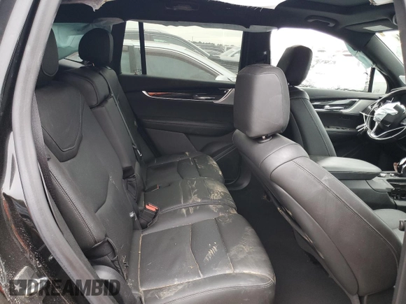 2022 Cadillac XT6 Premium Luxury with VIN 1GYKPCRS7NZ143003, listed as a Copart auction lot 86708864 with 0 mi miles and Salvage Title. Bid and sale history available at carsss.com. Image 11.