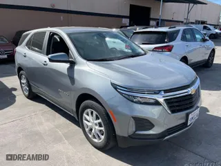 2023 Chevrolet Equinox LT with VIN 3GNAXTEG5PL252810, listed as a IAAI auction lot 41999509 with 31,744 mi miles. Bid and sale history available at carsss.com. Image 1.