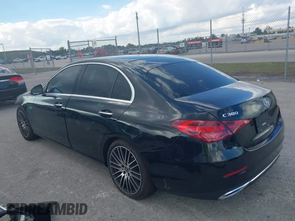 2022 Mercedes-Benz C 300 with VIN W1KAF4HB3NR042509, listed as a IAAI auction lot 41545611 with 24,121 mi miles and . Bid and sale history available at DreamBid. Image 3.