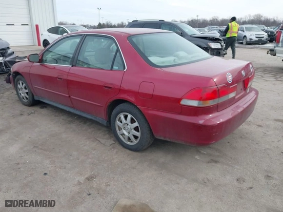 2002 Honda Accord Sdn SE with VIN 1HGCG66862A127861, listed as a IAAI auction lot 41654393 with 224,510 mi miles. Bid and sale history available at carsss.com. Image 3.