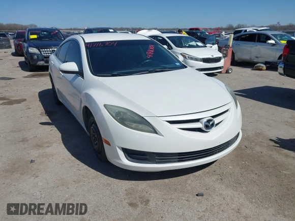 2011 Mazda Mazda6 i Sport with VIN 1YVHZ8BH7B5M20493, listed as a IAAI auction lot 41716704 with 173,162 mi miles. Bid and sale history available at carsss.com. Image 1.