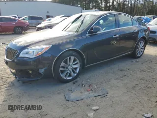 2016 Buick Regal with VIN 2G4GL5EX0G9169892, listed as a Copart auction lot 82002154 with 91,263 mi miles and Salvage Title. Bid and sale history available at DreamBid. Image 1.