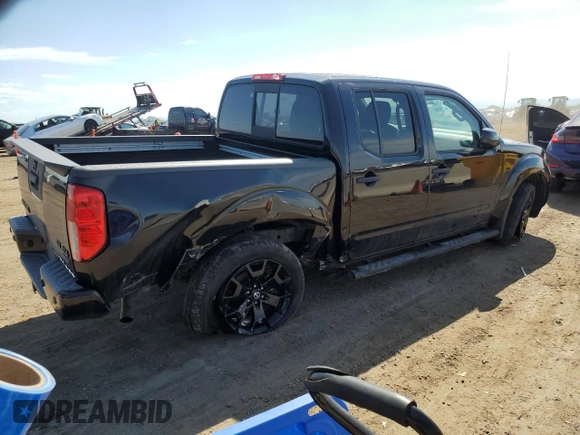 2021 Nissan Frontier SV with VIN 1N6ED0EBXMN716155, listed as a Copart auction lot 56587325 with 39,100 mi miles and Salvage title. Bid and sale history available at DreamBid. Image 3.