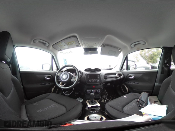 2017 Jeep Renegade Sport with VIN ZACCJAAB0HPE75735, listed as a IAAI auction lot 42420911 with 57,420 mi miles and . Bid and sale history available at DreamBid. Image 19.
