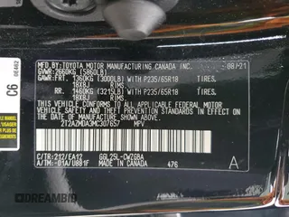 2021 Lexus RX 350 z VIN 2T2AZMDA3MC307657, wystawiony jako Copart lot #53625305 z przebiegiem 45 393 mil mil oraz Szkoda całkowita • Salvage title. Historia ofert i sprzedaży dostępna na DreamBid. Obrazek 13.