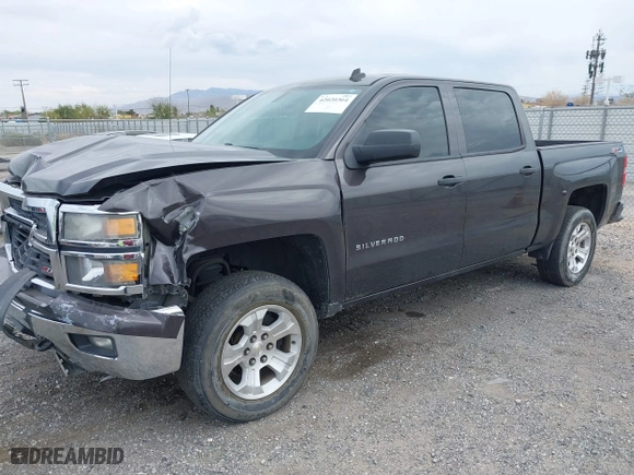 2014 Chevrolet Silverado 1500 LT with VIN 3GCUKREC7EG561639, listed as a IAAI auction lot 42020364 with 154,785 mi miles. Bid and sale history available at carsss.com. Image 17.