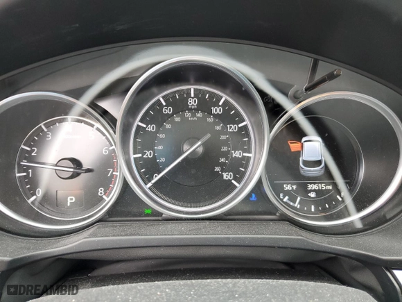 2021 Mazda CX-5 Touring with VIN JM3KFBCM1M0407582, listed as a Copart auction lot 48800825 with 39,615 mi miles and Salvage Title. Bid and sale history available at carsss.com. Image 9.