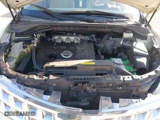 2007 Nissan Murano S with VIN JN8AZ08W97W631943, listed as a IAAI auction lot 41727275 with 252,599 mi miles. Bid and sale history available at carsss.com. Image 10.