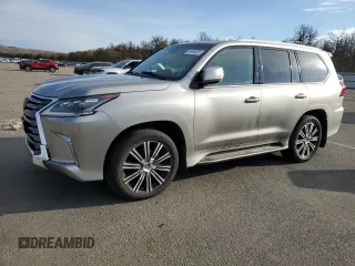2018 Lexus LX with VIN JTJHY7AX2J4264876, listed as a Copart auction lot 46104975 with 25,466 mi miles and Salvage Title. Bid and sale history available at carsss.com. Image 1.