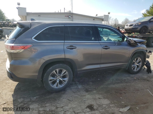 2015 Toyota Highlander LE with VIN 5TDBKRFH2FS092187, listed as a Copart auction lot 86726474 with 191,598 mi miles and Non Repairable. Bid and sale history available at carsss.com. Image 3.