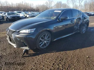 2017 Lexus GS with VIN JTHCZ1BL3HA005763, listed as a Copart auction lot 83104134 with 119,604 mi miles and Salvage Title. Bid and sale history available at carsss.com. Image 1.