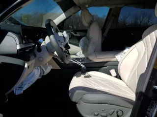 2025 Genesis GV80 Prestige with VIN KMUHEESC4SU231985, listed as a Copart auction lot 51812605 with Not Provided miles and Salvage Title. Bid and sale history available at DreamBid. Image 7.