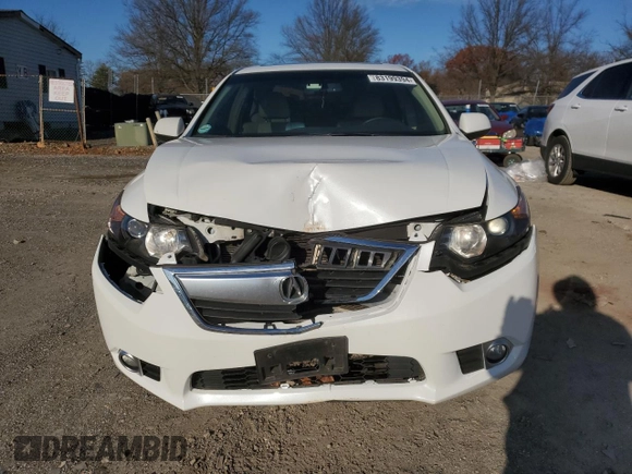 2013 Acura TSX Technology with VIN JH4CU2F66DC003884, listed as a Copart auction lot 83199394 with 98,398 mi miles and Salvage title. Bid and sale history available at DreamBid. Image 5.