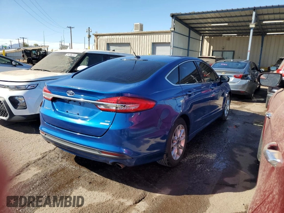 2017 Ford Fusion SE with VIN 3FA6P0HD8HR307236, listed as a Copart auction lot 45315065 with 115,596 mi miles and Clean Title. Bid and sale history available at DreamBid. Image 3.