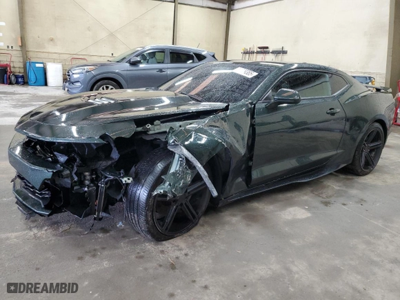 2020 Chevrolet Camaro 1SS with VIN 1G1FF1R78L0105851, listed as a Copart auction lot 44699385 with 49,704 mi miles and Salvage Title. Bid and sale history available at carsss.com. Image 1.