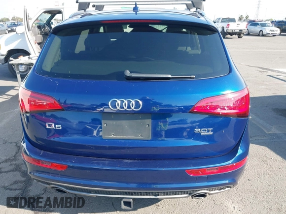 2014 Audi Q5 Premium Plus with VIN WA1DGBFP0EA023321, listed as a IAAI auction lot 41429754 with 90,025 mi miles. Bid and sale history available at carsss.com. Image 16.