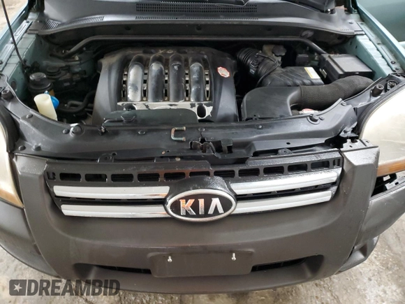 2005 Kia Sportage LX with VIN KNDJE723657083048, listed as a Copart auction lot 85794364 with 172,420 mi miles and Salvage Title. Bid and sale history available at carsss.com. Image 12.