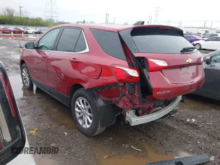 2020 Chevrolet Equinox LT with VIN 3GNAXKEV9LL100810, listed as a IAAI auction lot 41963228 with 128,290 mi miles and . Bid and sale history available at carsss.com. Image 3.