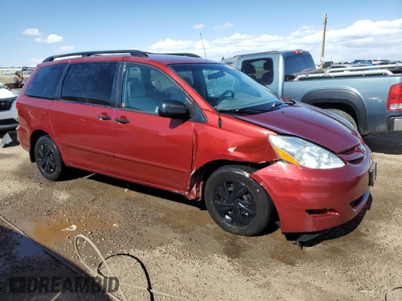 2010 Toyota Sienna with VIN 5TDZK4CC2AS303424, listed as a Copart auction lot 52880635 with 247,596 mi miles and Salvage Title. Bid and sale history available at DreamBid. Image 4.