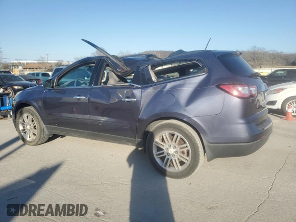 2014 Chevrolet Traverse LT with VIN 1GNKRGKD1EJ299207, listed as a Copart auction lot 47735835 with 92,475 mi miles and Clean Title. Bid and sale history available at carsss.com. Image 2.