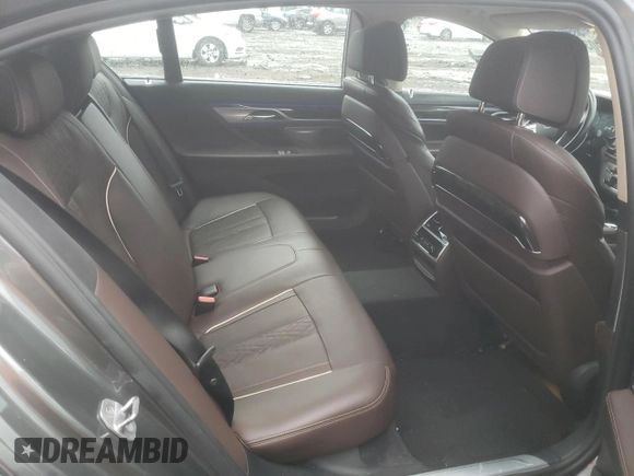 2018 BMW 7 Series 740i xDrive with VIN WBA7E4C57JGV23665, listed as a Copart auction lot 78676003 with 65,804 mi miles. Bid and sale history available at carsss.com. Image 10.