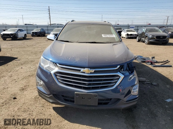 2019 Chevrolet Equinox Premier with VIN 2GNAXYEX6K6248937, listed as a Copart auction lot 48975255 with 52,038 mi miles and Salvage Title. Bid and sale history available at carsss.com. Image 5.