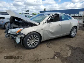 2011 Buick Regal CXL RL1 z VIN 2G4GN5ECXB9207046, wystawiony jako Copart lot #58045965 z przebiegiem 129 898 mil mil oraz Szkoda całkowita • Salvage title. Historia ofert i sprzedaży dostępna na DreamBid. Obrazek 1.