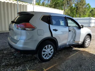 2016 Nissan Rogue SV with VIN 5N1AT2MV0GC734364, listed as a Copart auction lot 52262865 with 114,390 mi miles and Salvage Title. Bid and sale history available at carsss.com. Image 3.