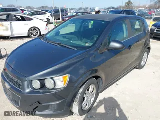 2014 Chevrolet Sonic LT with VIN 1G1JC6SH3E4202115, listed as a IAAI auction lot 41893680 with 171,778 mi miles. Bid and sale history available at carsss.com. Image 2.