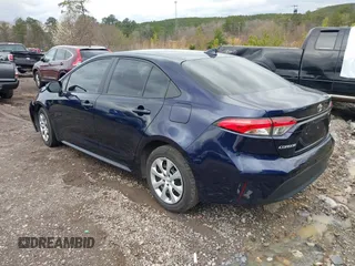 2023 Toyota Corolla LE with VIN 5YFB4MDEXPP032982, listed as a IAAI auction lot 41728893 with 21,887 mi miles and . Bid and sale history available at DreamBid. Image 3.